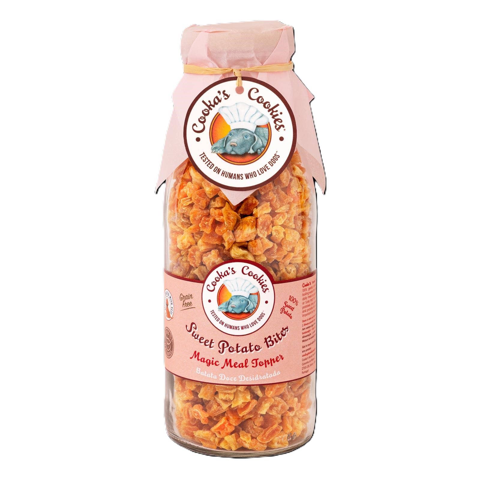 Cooka’s Cookies Sweet Potato Bites – Ilmakuivattu Bataattilisä 250g