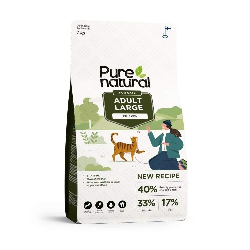 Purenatural Cat Adult Large Chicken