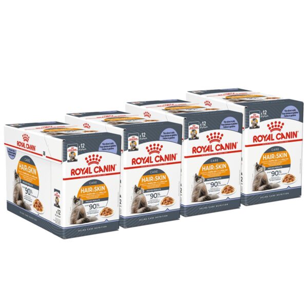 Royal Canin Hair & Skin Care Gravy 85g, 48-pack