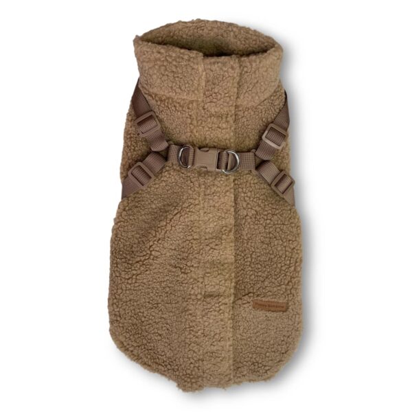 Puppy Bohéme Teddy Talvitakki Valjailla - Beige, 3