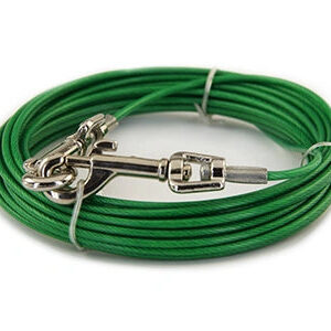 Dog TIE-OUT Cable, Kiinnitysvaijeri, 6m MAX 4.5kg