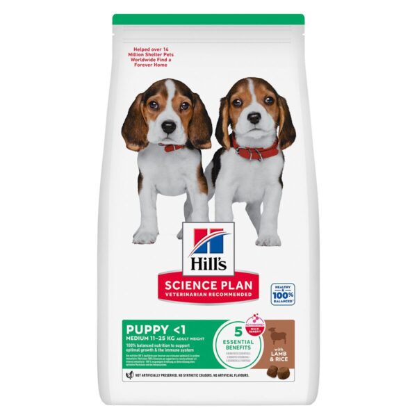 Hill's SP Puppy Medium Lamb & Rice