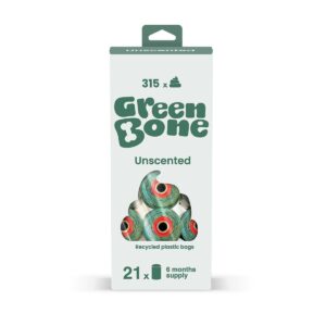 Kakkapussit Green Bone, hajustamaton
