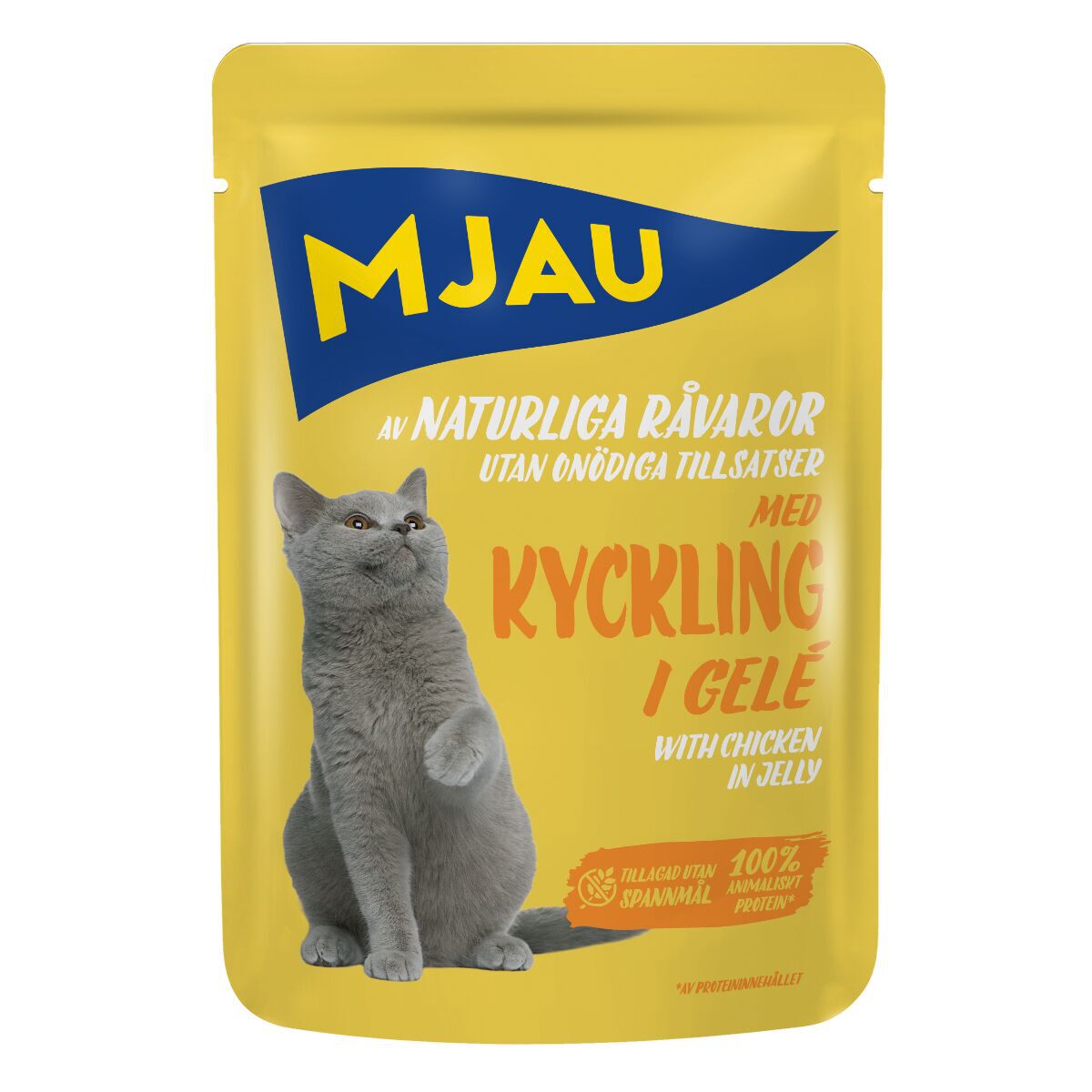 Mjau kanaa hyytelössä 85 g