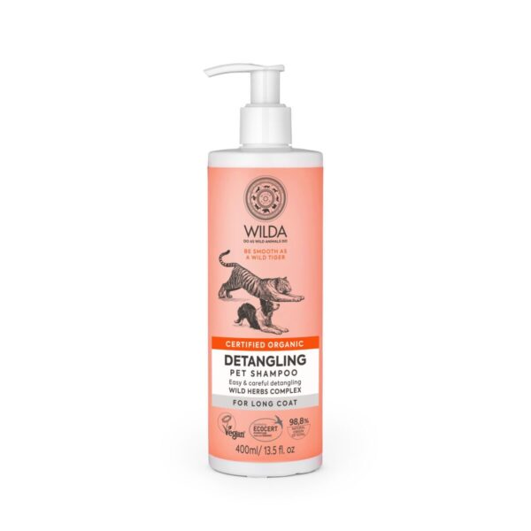 Wilda Detangling -koiran shampoo 400ml