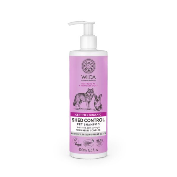 Koiran shampoo Wilda Shed control shampoo 400 ml