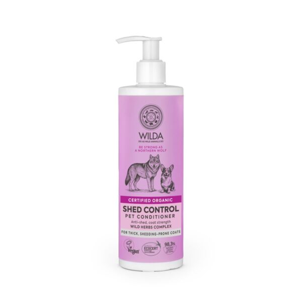 Koiran hoitoaine Wilda Siberica Shed control 400ml