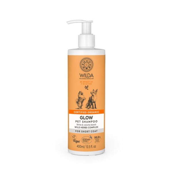 Shampoo koiralle Wilda Siberica Glow pet 400ml
