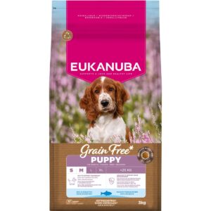 Eukanuba Grain Free Puppy Small & Medium Breed Ocean Fish