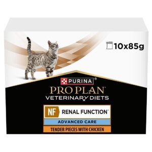 Purina Pro Plan Veterinary Diets Feline NF Renal Function Advanced Care Chicken 10x85 g