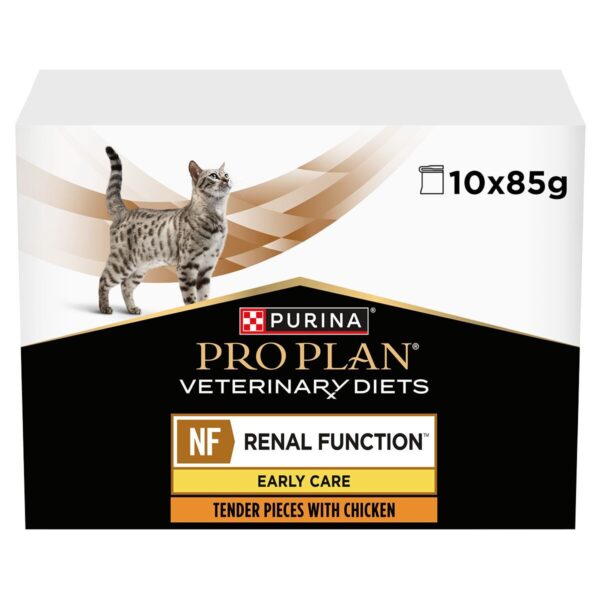 Purina Pro Plan Veterinary Diets Feline NF Renal Function Early Care Chicken 10x85 g