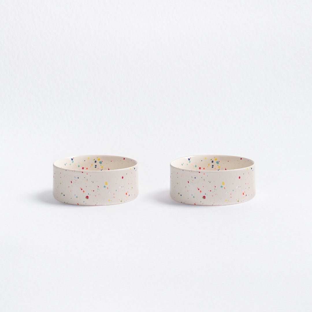 Ruokakuppisetti New Party, 14cm / Valkoinen