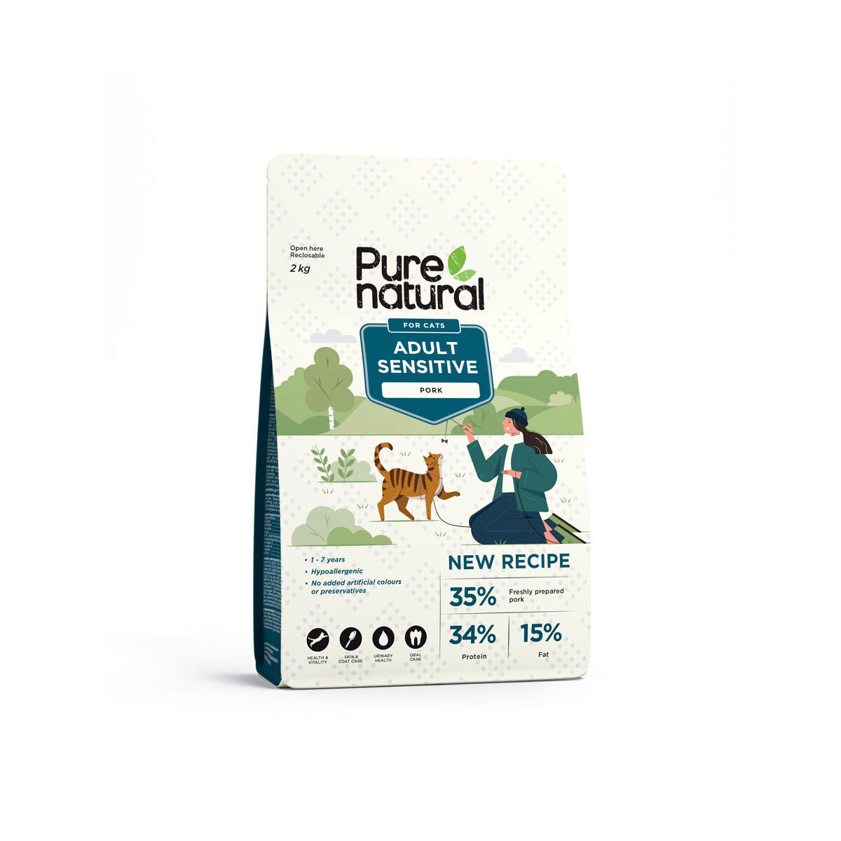Purenatural Cat Adult Sensitive Pork