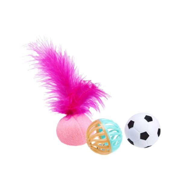 Little&Bigger Cheerful kissanpallot 3-pack