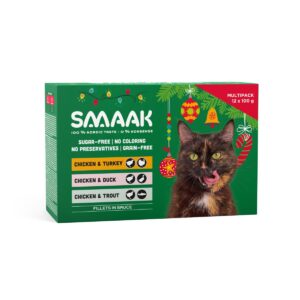 SMAAK Cat Christmas Multipack 12 x 100 g
