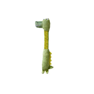 Bark-a-Boo Wild World braided long neck alligaattori