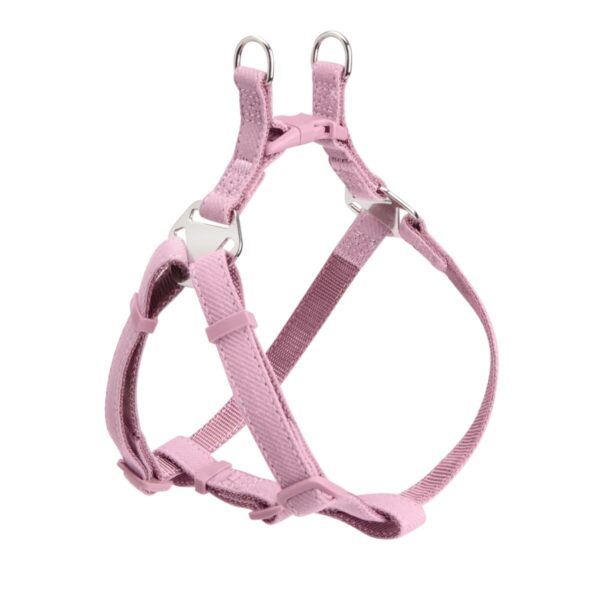 Little & Bigger PuppyBasics Taffi Step-in-valjaat, blush violet