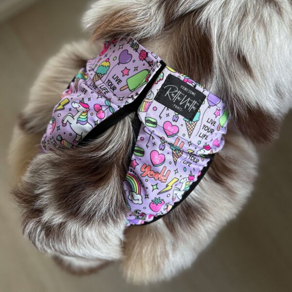 RuttuNuttu juoksupöksyt kietaisumalli, Born to unicorn