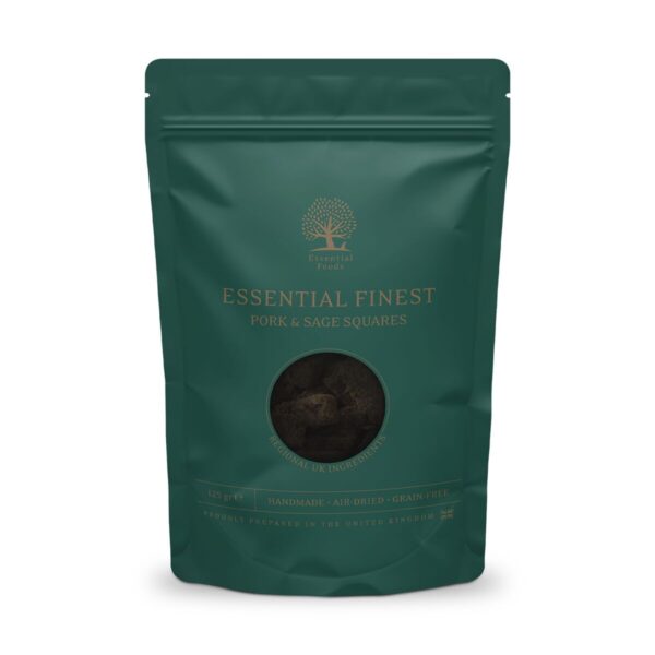 ESSENTIAL Pork&Sage Squares 125g