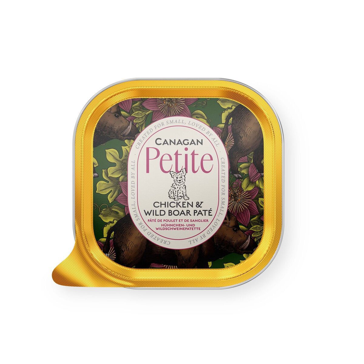 Canagan Petite kana- & villisikapatee 100 g