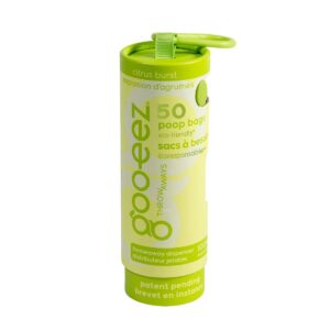 Goo-eez-koiran kakkapussit, citrus burst 50 kpl