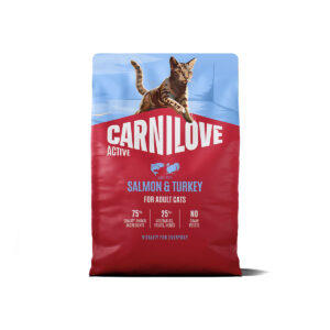 Carnilove Cat Adult Active Salmon & Turkey