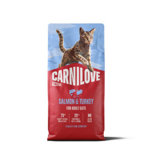 Carnilove Cat Adult Active Salmon & Turkey