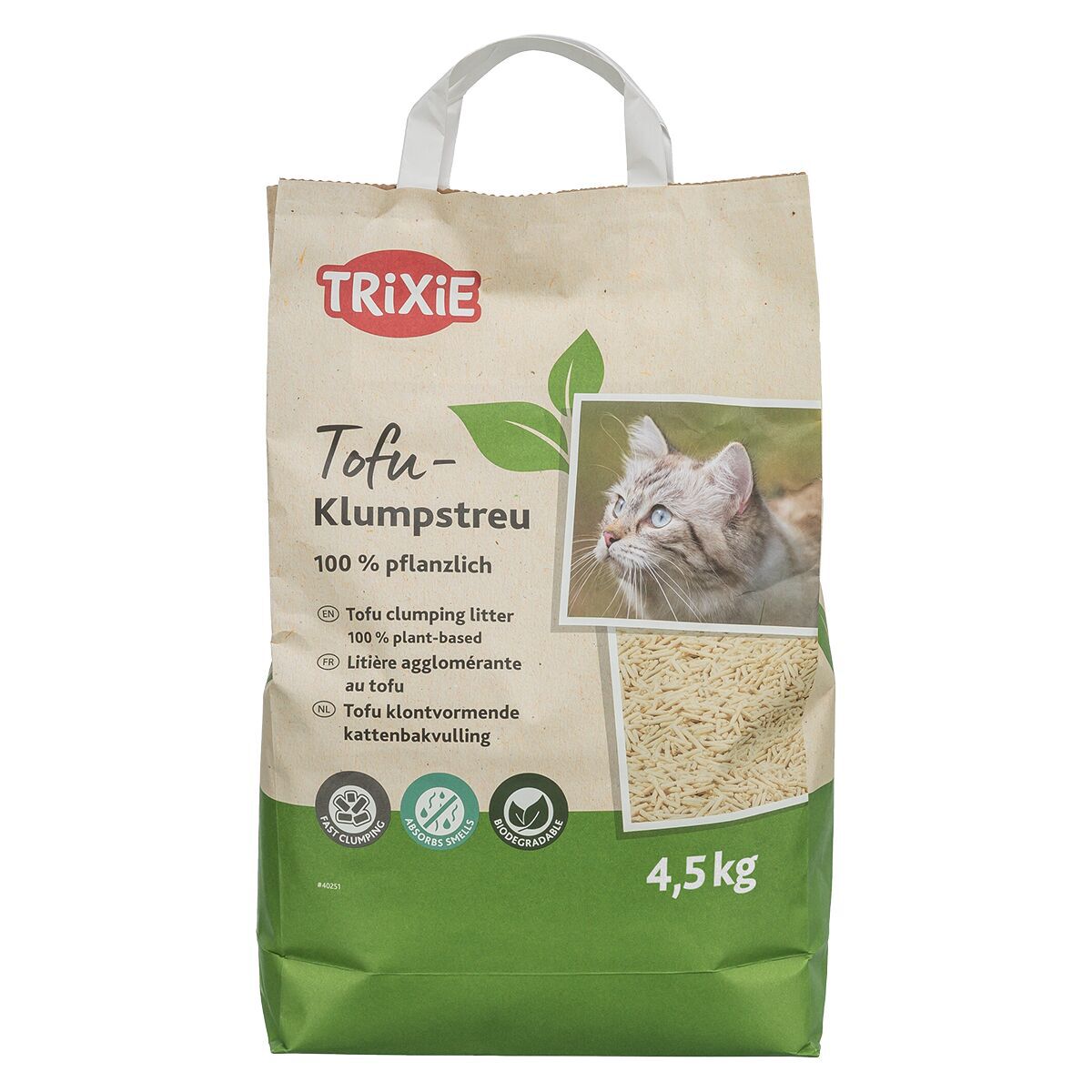 Tofu kissanhiekka paakkuuntuva Trixie