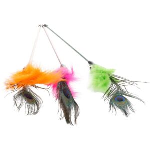 Cat Dangler Feathers 36cm