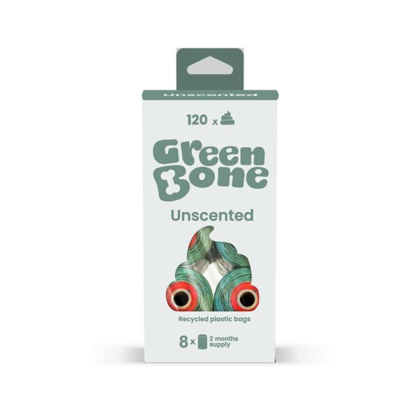 Kakkapussit Green Bone, hajustamaton