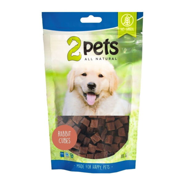 2pets Kaninlihakuutiot 100 g