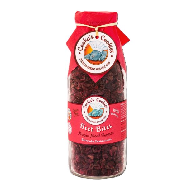 Cooka’s Cookies Beetroot Bites – Ilmakuivattu Punajuurilisä 180g   