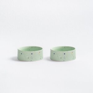 Ruokakuppisetti New Party, 14cm / Vihreä