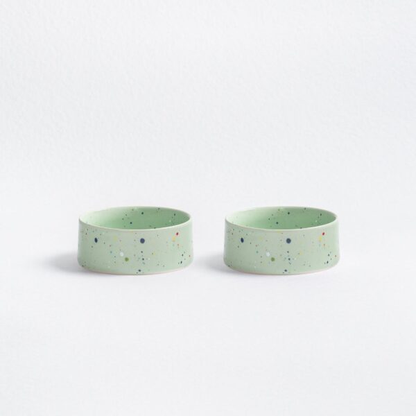 Ruokakuppisetti New Party, 14cm / Vihreä