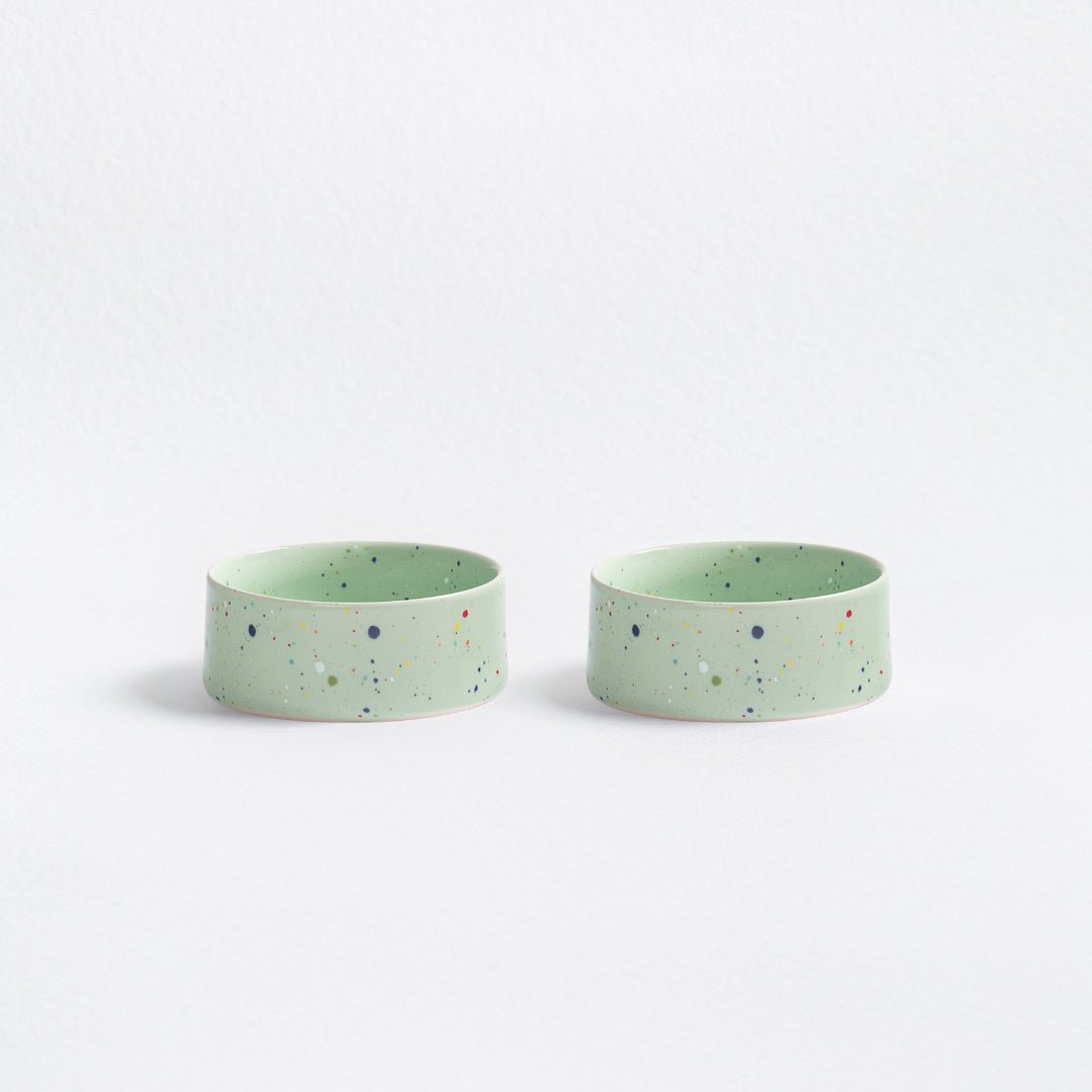 Ruokakuppisetti New Party, 14cm / Vihreä