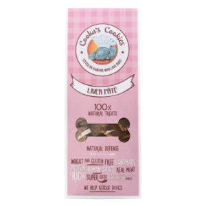 Cooka’s Cookies Liver Paté – Maksapateekeksit 100g