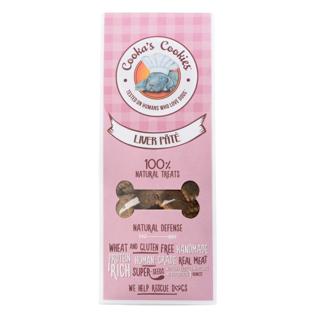 Cooka’s Cookies Liver Paté – Maksapateekeksit 100g