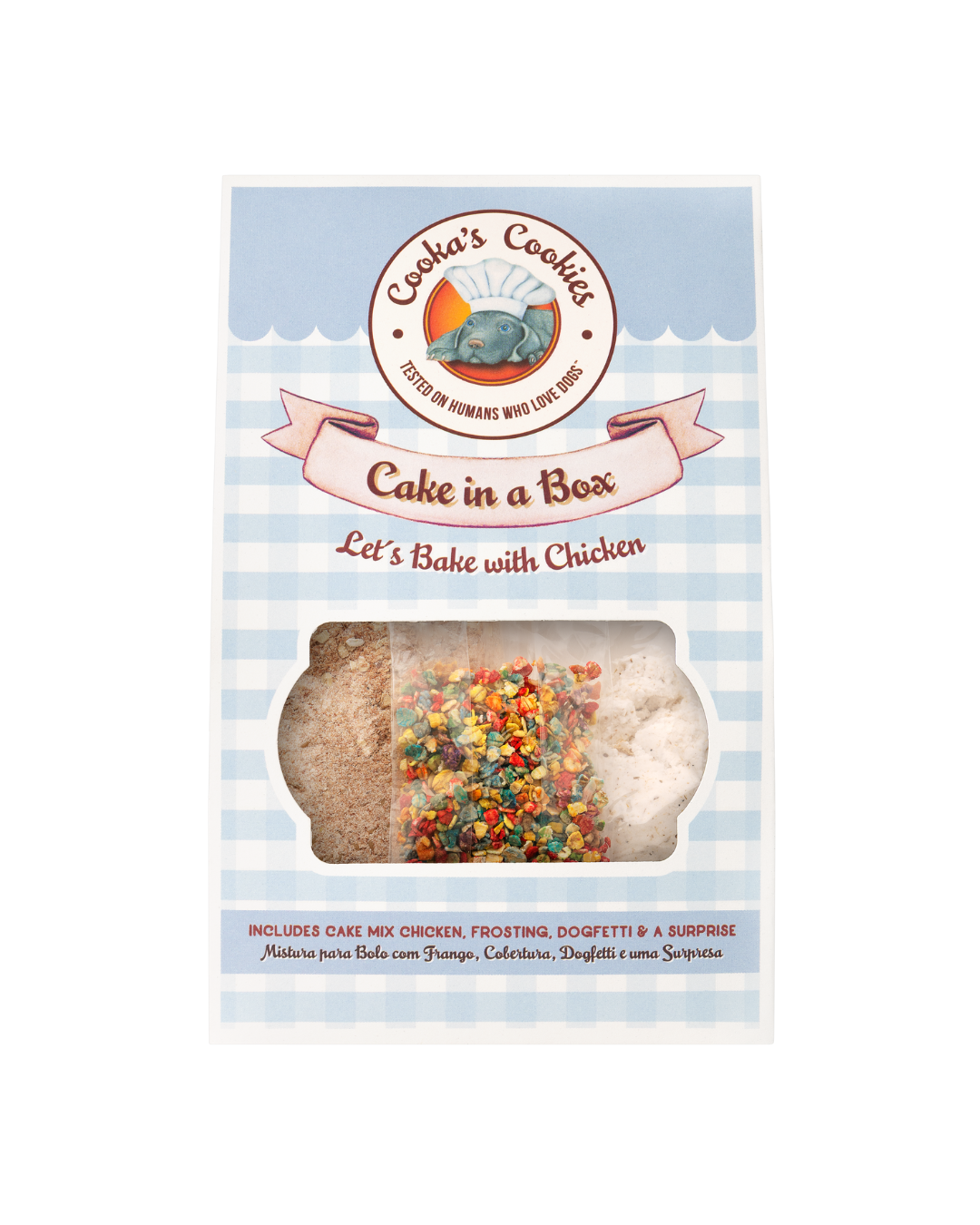 Cooka's Cookies Cake in a Box – Koiran Kakkumix, Kana tai Krilli, Kana
