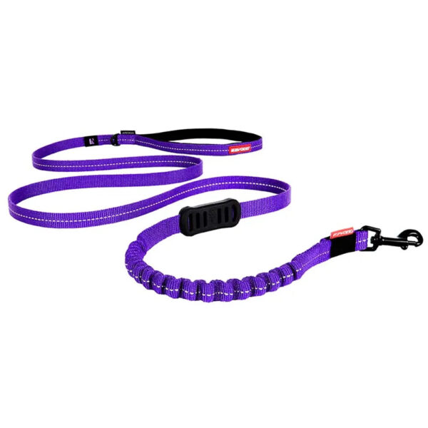Ezydog Talutushihna, Zero Shock Lite - Eri värejä, Liila 180cm