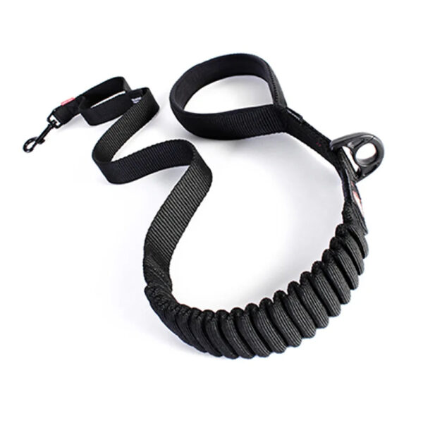 Ezydog Talutushihna, Zero Shock Traffic Control - Eri värejä, Musta 120cm
