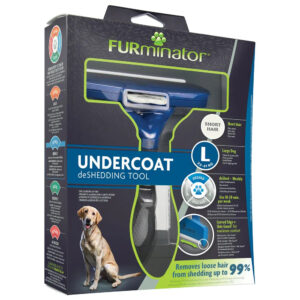 Furminator Short Hair - Pohjavillanpoistaja, L