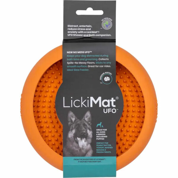 LickiMat Ufo Aktivointikulho, Oranssi