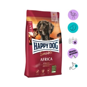 Happy Dog Sensible Africa - Viljaton, 12.5 kg