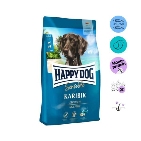 Happy Dog Sensible Karibik - Viljaton, 11 kg