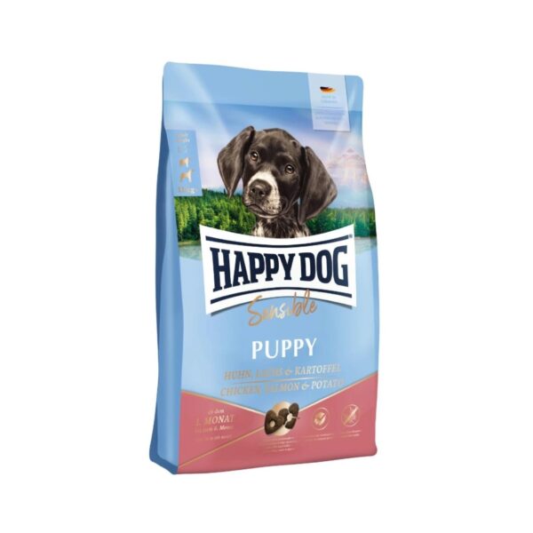 Happy Dog Sensible Puppy - Kana, Lohi & Peruna, 4 kg