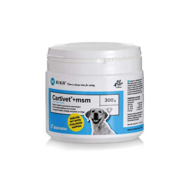 AIKA Cartivet + MSM 300g jauhe