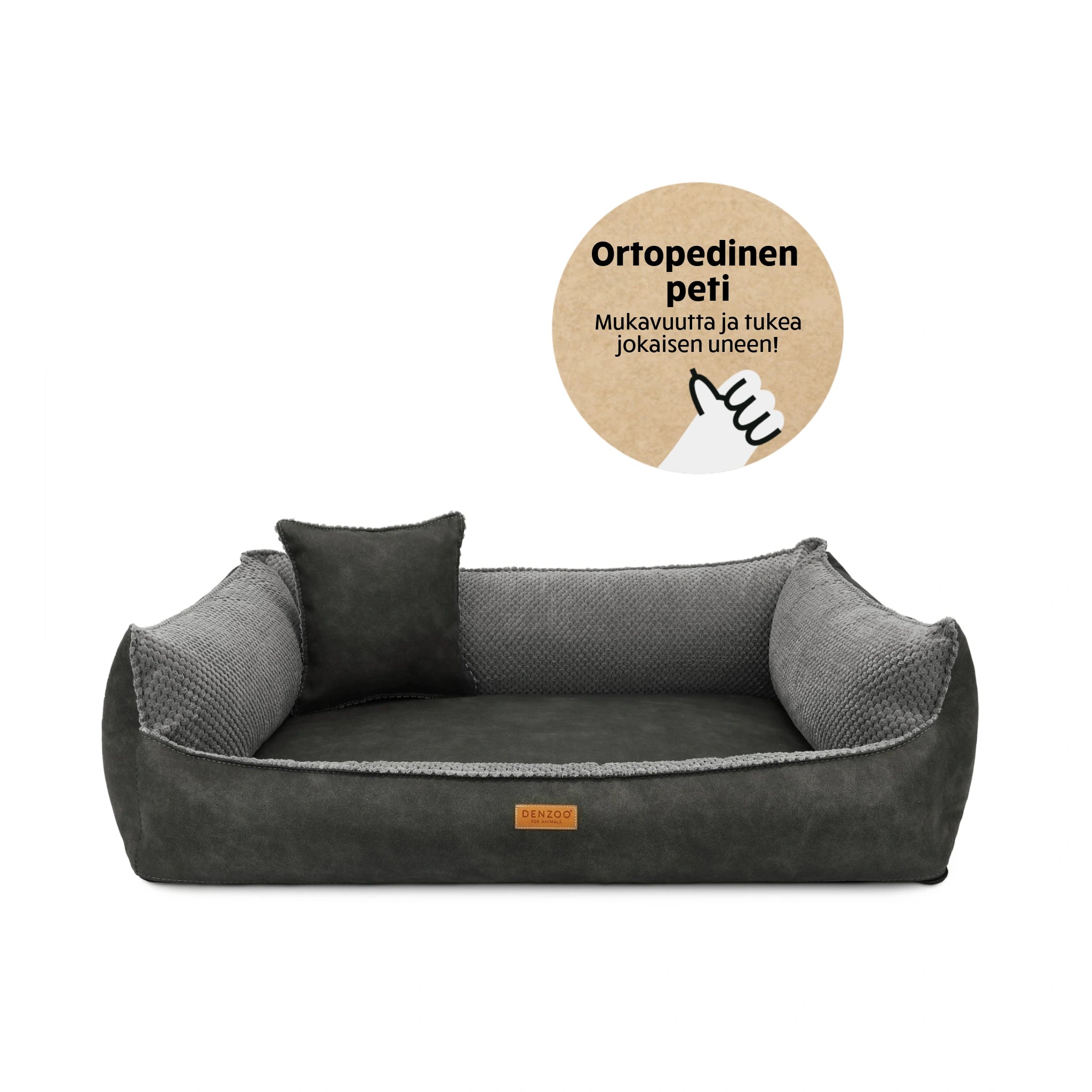 Denzoo Koiranpeti ANCONA, Dark Grey, L