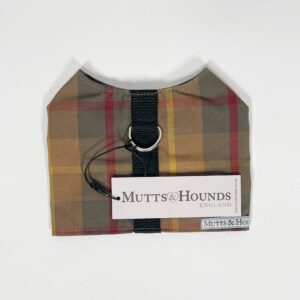 Mutts & Hounds - Pehmeät Paitavaljaat XXS, Tartan Wax