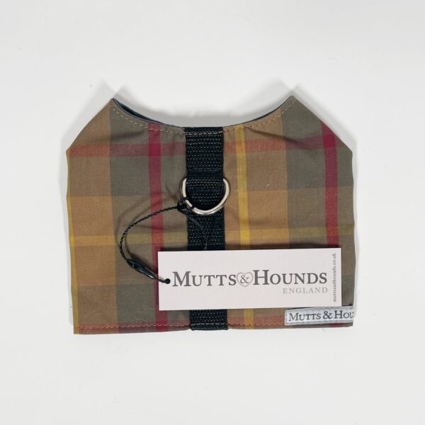 Mutts & Hounds - Pehmeät Paitavaljaat XXS, Tartan Wax
