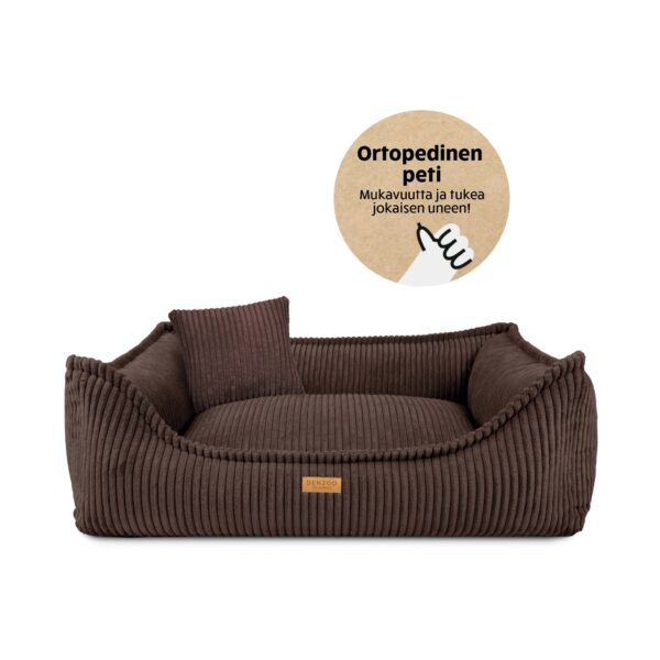 Denzoo Koiranpeti MILANO, Brown, XL